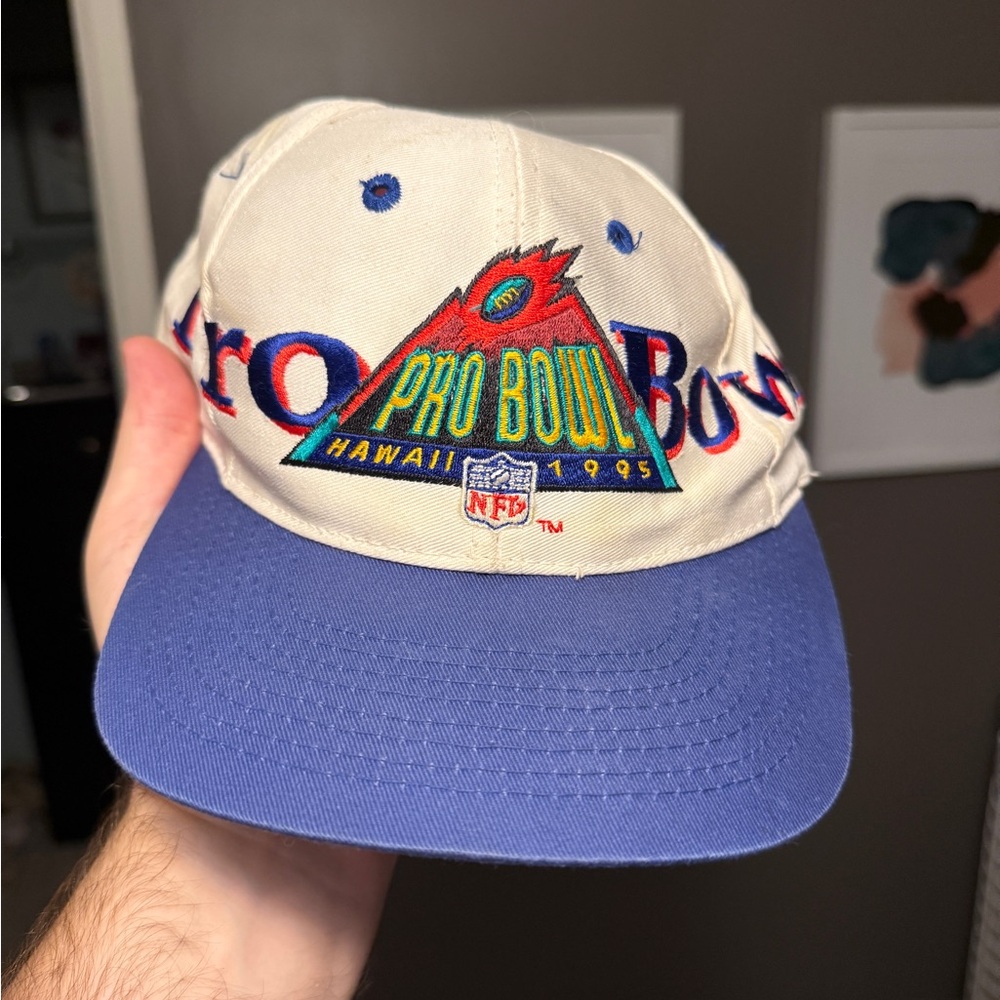 NFL Pro Bowl Hawaii 1995 Hat - White and Blue